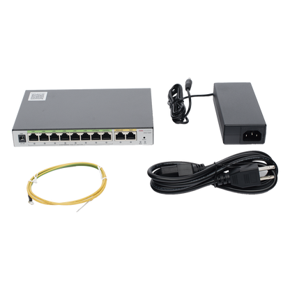 Router Gigabit PoE+ / Ideal para Access Point (AP) / 8 Puertos Gigabit PoE+ / 2 Puertos WAN / Hasta 200 clientes