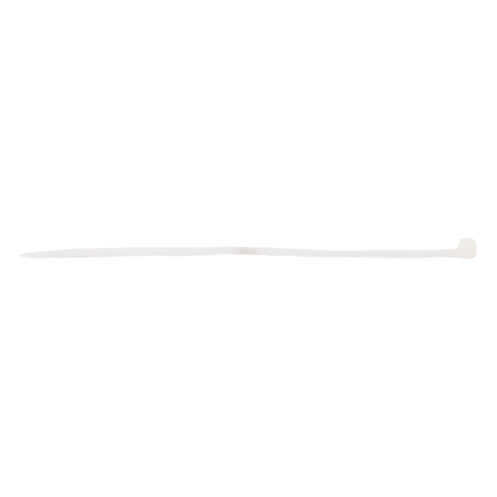 Cincho de nylon color natural, 4.8 x 190mm (100pzs) (4200-03000)