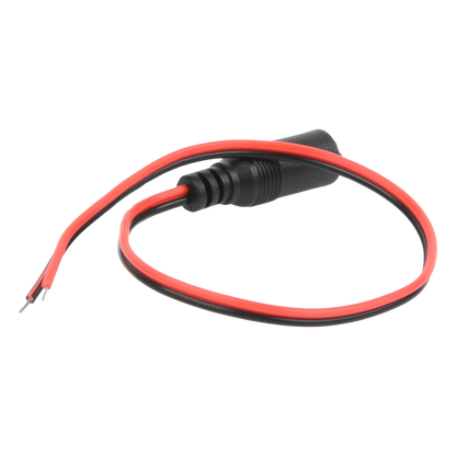 Cable con Conector Hembra, Alimentación para Vcc con Puntas Libres.