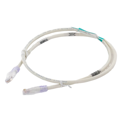 Cable de Parcheo TX6, UTP Cat6, 24 AWG, CM, Color Blanco Mate, 0.91 Metros (3 Pies)