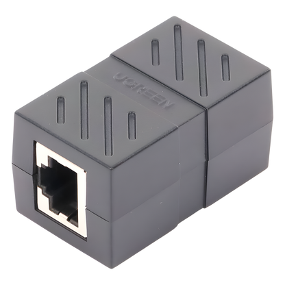 Acoplador (Extensor de Cable Ethernet RJ45 a RJ45) | 1000Mbps | Compatibilidad con Cat7 Cat6A Cat6 Cat5e | Compatible con POE | Ignífugo | ABS