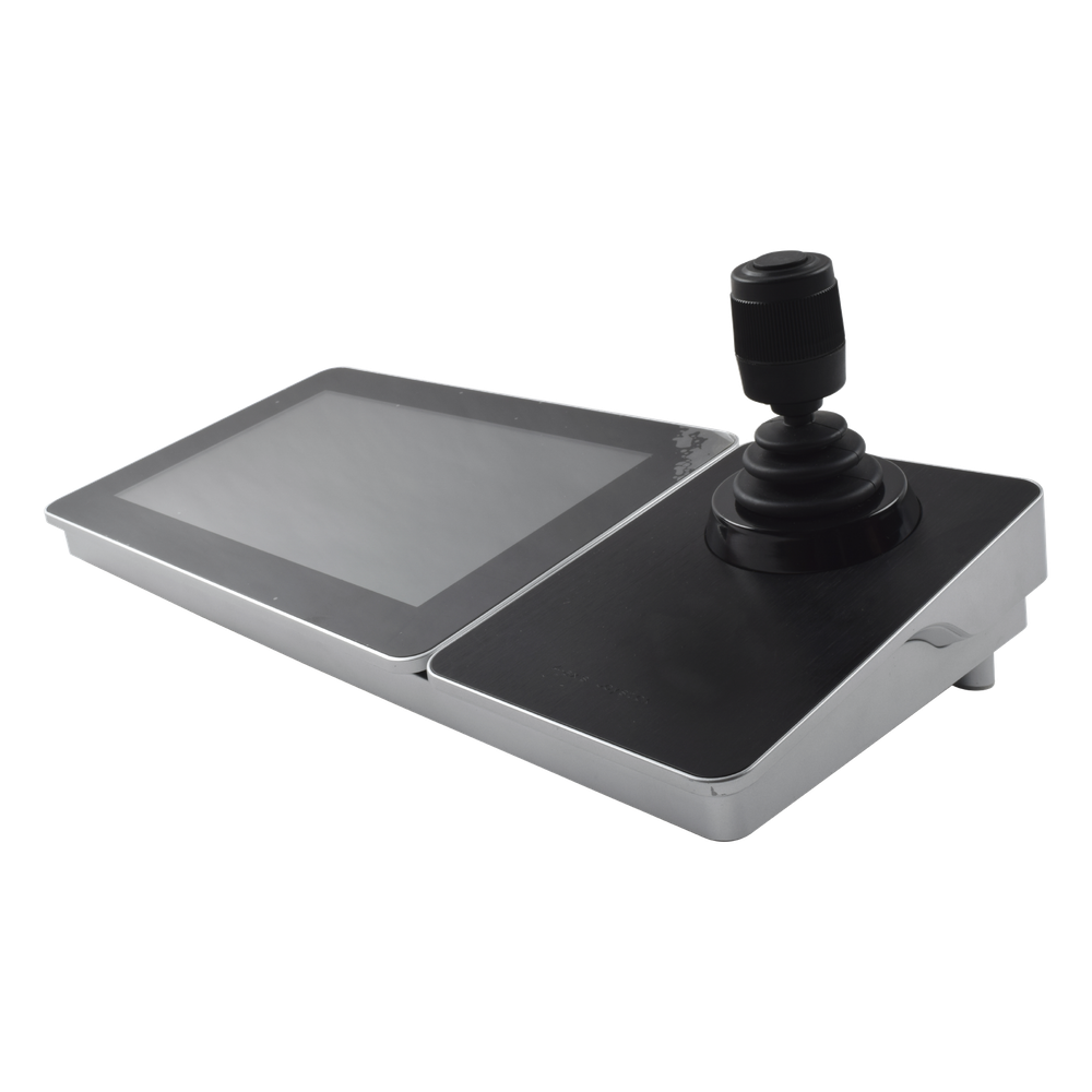 Controlador IP (Joystick) con Pantalla Táctil de 10.1" / S.O. Android ver. 4.4 / Compatible con cámaras IP, Domos IP / PTZ IP / DVRs y NVRs epcom