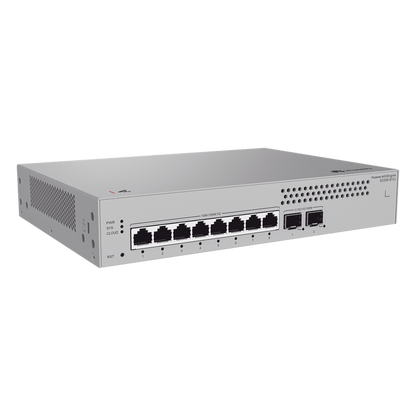 Switch de Acceso eKit Administrable Capa 2 / 8 Puertos Gigabit / 2 Puertos SFP 1-2.5 Gbps / Gestión Gratuita desde la Nube / Libre de Licenciamiento