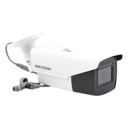 Bala TURBOHD 5 Megapixel / Lente Mot. 2.7 a 13.5 mm / 40 mts IR EXIR / dWDR / TVI-AHD-CVI-CVBS / Exterior IP67 / 12 Vcc / 24 VCA