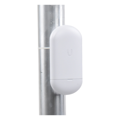 NanoStation airMAX Loco5AC CPE hasta 450 Mbps, 5 GHz (5150 - 5875 MHz), con antena integrada de 13 dBi, no incluye adaptador PoE