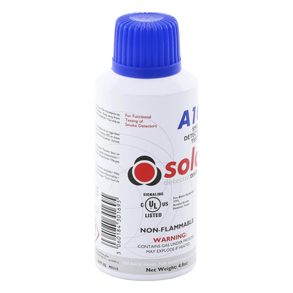 Lata De Humo Sintético En Aerosol Para Prueba De Detectores Puntuales, No Tóxico, No Inflamable, Libre De Silicona, 100%Biodegradable, No Contamina