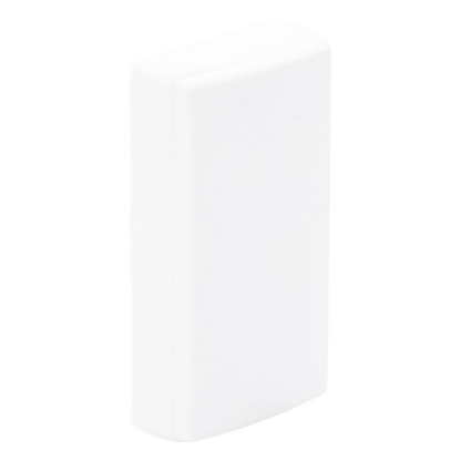 Tapa final en color blanco de PVC auto extinguible, para canaleta TEK100 (5591-02001)