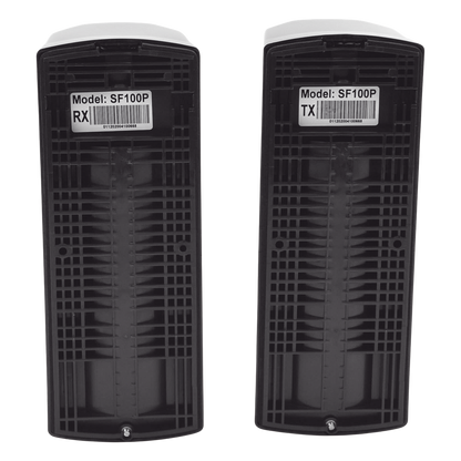 Detector Fotoeléctrico de Doble Rayo / 100 m Exterior / 4 Frecuencias / IP65 / Alimentación 12-24 VDC/VAC
