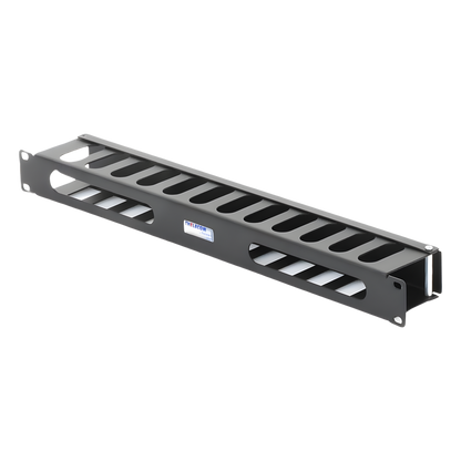 Organizador de cables horizontal de 19", 1UR