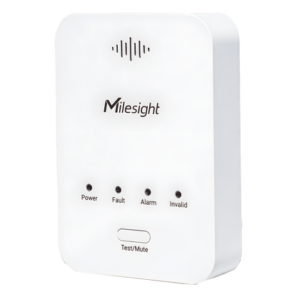 Sensor Detector de Fugas de Gas LoRaWAN / Alarma 85 dB / Salida de Relé y Válvula Solenoide / 800 Registros