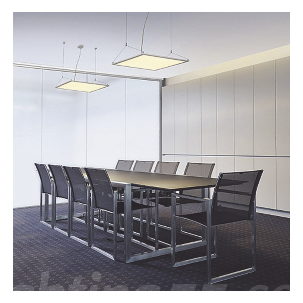 Panel LED / Luz Blanca 6 500 K / Empotrado o Suspendido / 59.5 x 59.5 cm / 40 W / 127 Vca~60Hz / Vida Útil de 50,000 horas / Ángulo de Luz de 140°