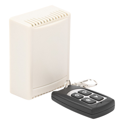 Receptor con Control Remoto de 4 Canales / Soporta 40 Transmisores