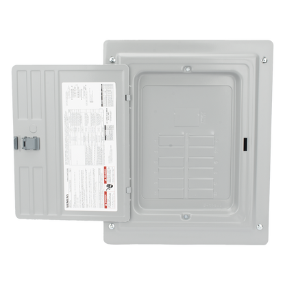 Centro de carga monofásico 1 Fase, 3 Hilos para interruptores QP, de 12 polos - 24 circuitos, 120/240vca, Barras de aluminio 125 Amp, Nema 1, uso