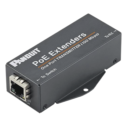 Transmisor PoE/PoE+ Para Uso con Receptor POEXRX1, Hasta 610 Metros (2000 ft) con Cable Cat5e o Cat6, 10/100Mbps