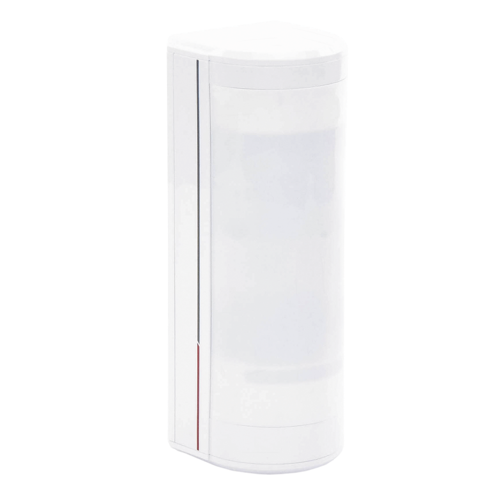 Detector de Movimiento Exterior Cableado / 15 Metros de Detección / Ángulo de Cobertura de 90° / Movilidad de Lente en Eje de 180° / Inmunidad a