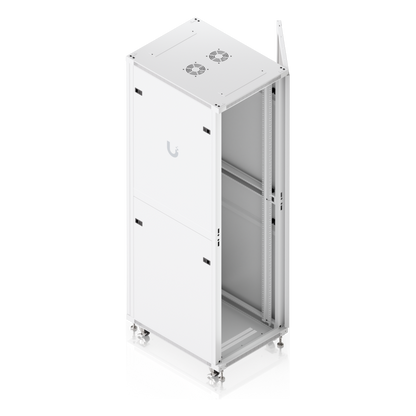 UACC Rack Cabinet 42U (600 × 800 mm) – Gabinete de Piso Totalmente Ensamblado con Ventiladores Integrados, Paneles Removibles, Ruedas con Seguro y