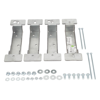 Montaje Galvanizado para Instalar en Poste Gabinetes con Iniciales GBP