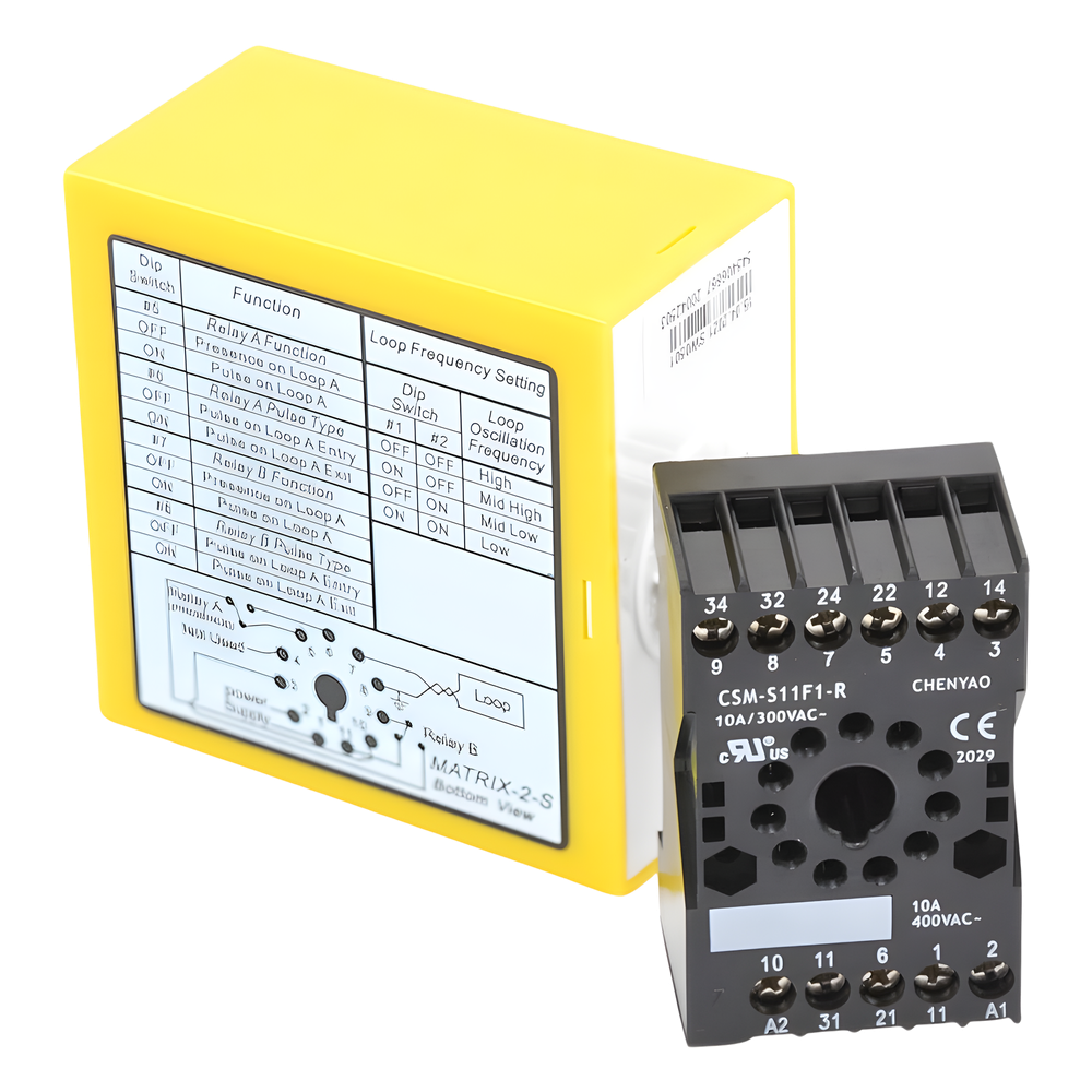 Sensor de Masa Mono Canal / Ideal para Automatización de Barreras Vehiculares