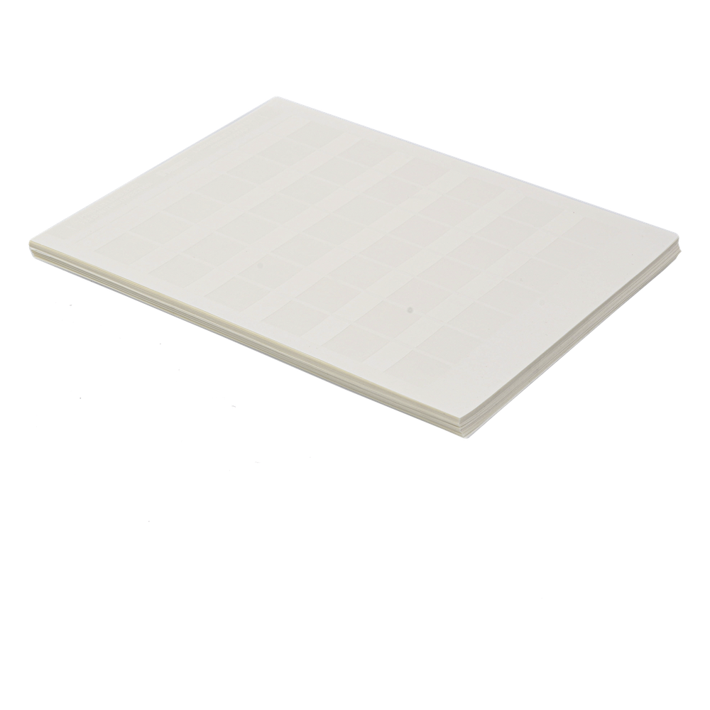 Paquete de Hojas con 2500 Etiquetas de Identificación Auto-Laminadas para Impresora Láser/Inyección de Tinta, para Cables de 4.1 a 8.1 mm de Diámetro