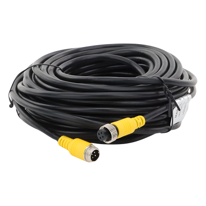 Cable extensor con conector tipo aviación de 15m solo para soluciones de videovigilancia móvil XMR