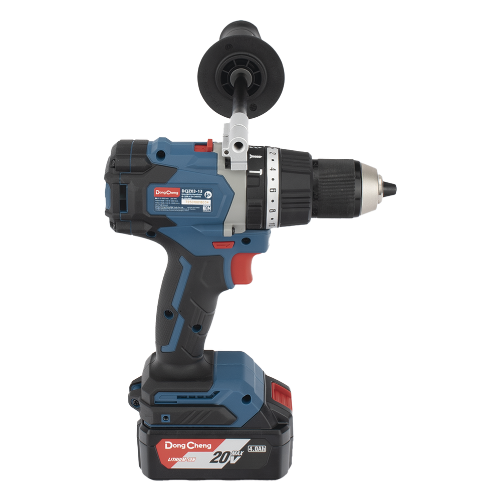 Rotomartillo Inalámbrico 20V / Motor Brushless / Broquero 1/2 in / 120 Nm Par Máximo / 2 Baterías 4.0Ah con Cargador y Maletín