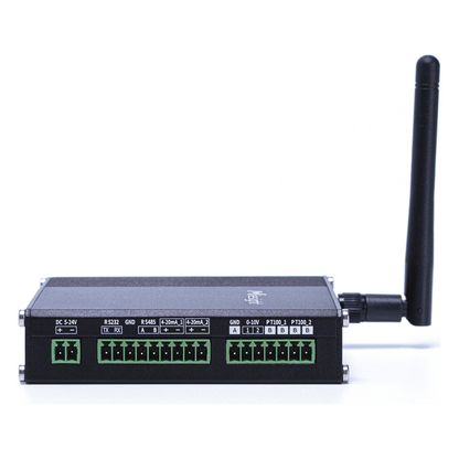 Controlador IoT Multifunción / Automatización Industrial y Monitoreo Remoto / Comunicación LoRaWAN / 2 Entradas RTD / 16 Comandos IF-THEN