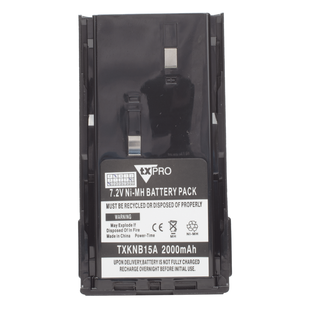 Batería Ni-MH 2000 mAh. Para radios Kenwood TK2100, TK3100, TK2102 (A), TK3102 (A)