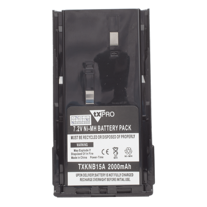 Batería Ni-MH 2000 mAh. Para radios Kenwood TK2100, TK3100, TK2102 (A), TK3102 (A)