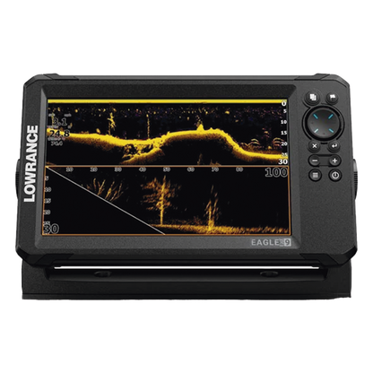 Eagle eye 9 ecosonda en pantalla horizontal IPS de 9 pulgadas, incluye transductor ojo de águila
