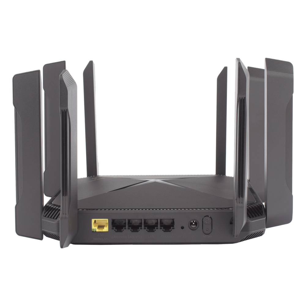 Home Router inalámbrico Wi-Fi 6 MESH , Diseñado para GAMING con doble puerto WAN Gigabit para Sumar Ancho de banda, 4 puertos LAN Gigabit., WI-FI 6