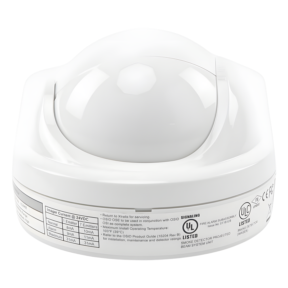 Analizador Receptor Óptico / Campo de visión de 80 ° / Soporta Hasta 7 Emisores / Requiere Analizador Emisor OSE-SP, OSE-HP-01, OSE-SPW, OSE-HPW y