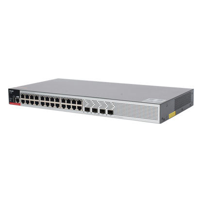 Switch PoE+ Empresarial 370 Watts, Administrable L2+, 24 Puertos Gigabit y 4 Puertos Uplink SFP 2.5G