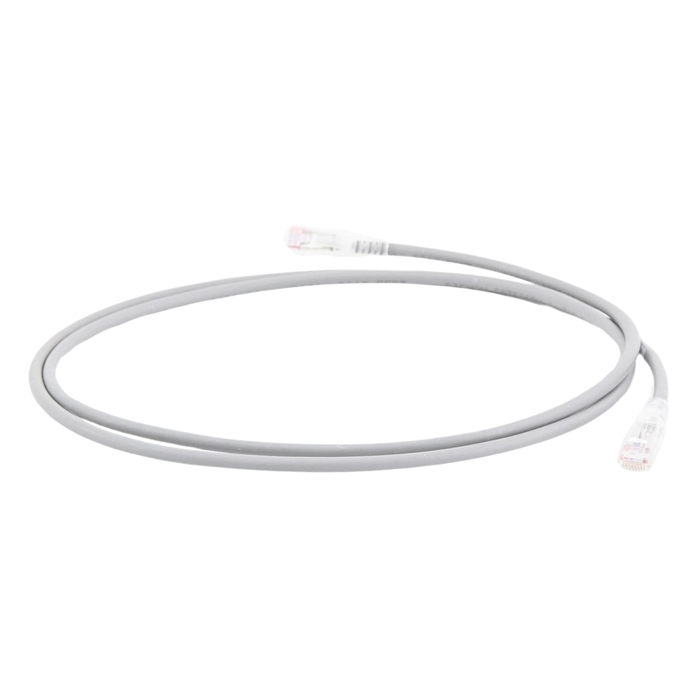 Patch Cord MC6 Modular Cat6 UTP, CM/LS0H, 1.52 Metros (5 Pies), Color Gris