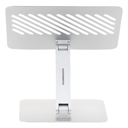 Soporte de Aluminio para Laptop | Ajustable 180° | Soporta Laptops de 10 a 17.3''| Capacidad de Carga 5Kg | Excelente Estabilidad | Diseño Para Alta