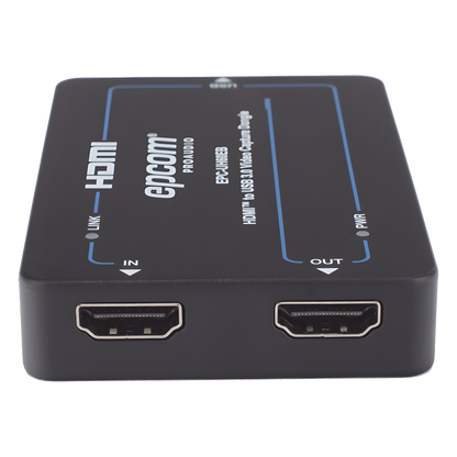 Adaptador de Captura de Video HDMI a USB 3.0 | 4K60 HDMI Entrada | 1080p60 USB Salida | HDCP 2.2 | 18 Gbps Ancho de Banda | Plug and Play |