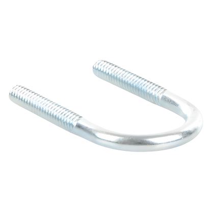 Abrazadera tipo U de 1/2", con acabado Electro Zinc, no incluye tuercas y arandelas
