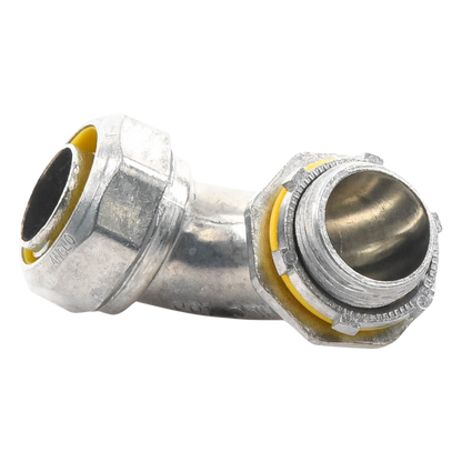 Conector Curvo para tubo tipo Liquidtight 1" (25 mm). Compatible con ANC-COT-100.