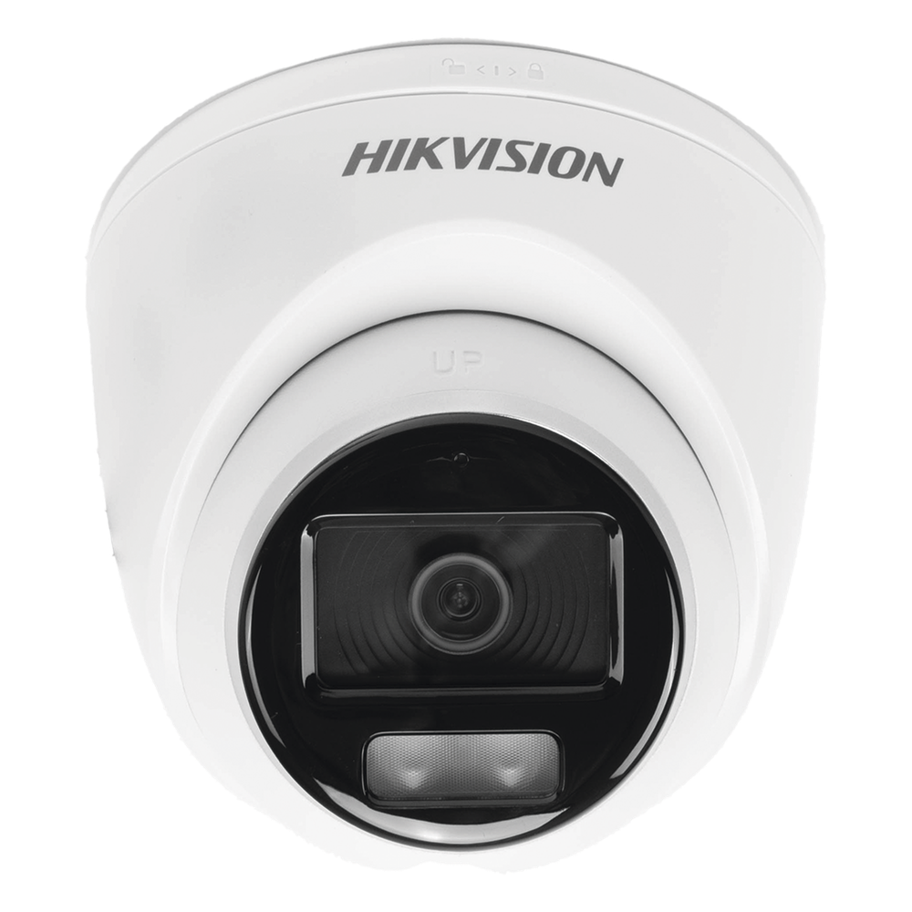[ColorVu] Turret TURBOHD 3K (5 Megapixel) / Micrófono Integrado / Lente 3.6 mm / Imagen a Color 24/7 / 40 mts Luz Blanca / Exterior IP67 / dWDR / 4