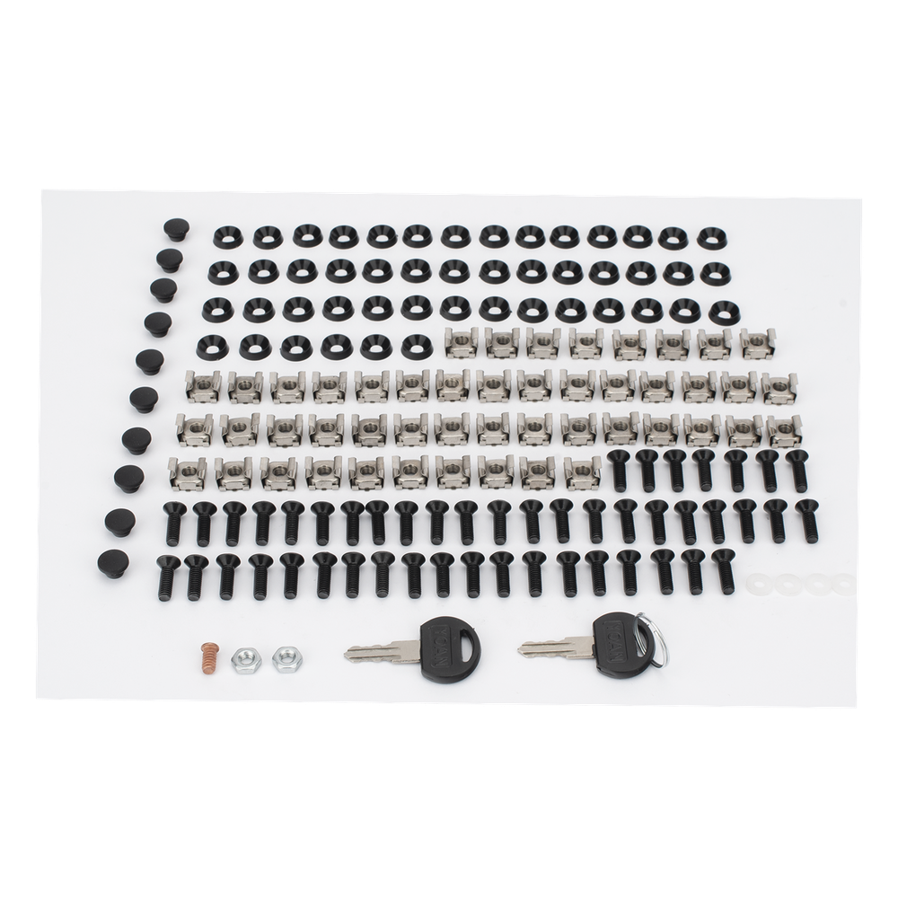 Gabinete de Pared de 9U con Puerta Perforada 455 mm de Profundidad, Rack de 19'', Acero Reforzado Color Blanco