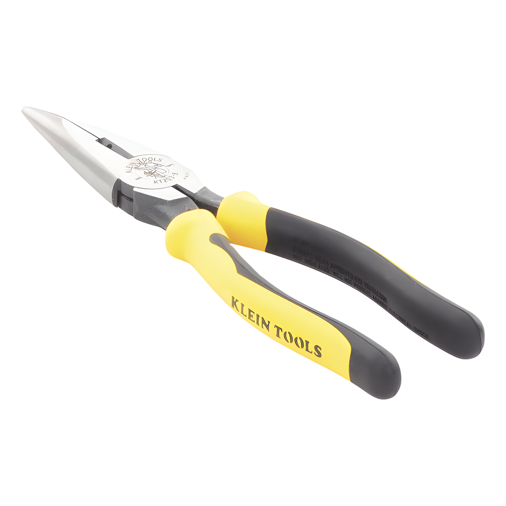 Pinzas de Punta Cónica con Corte Lateral de 8 Pulgadas. Con Tope para Máximo Agarre.
