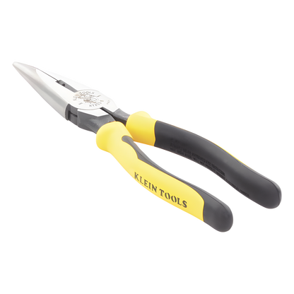 Pinzas de Punta Cónica con Corte Lateral de 8 Pulgadas. Con Tope para Máximo Agarre.