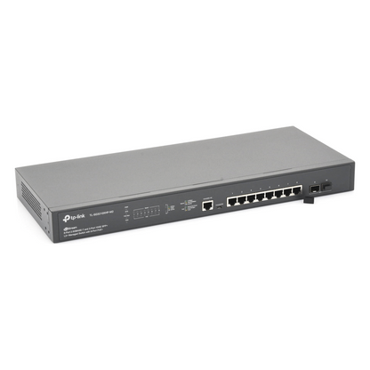 Switch L2+ Omada PoE+ / 8 Puertos PoE+ MultiGigabit 2.5G / 2 Puertos SFP+ 10G / 2 Puertos Consola (RJ45 y microUSB) / Administración Centralizada
