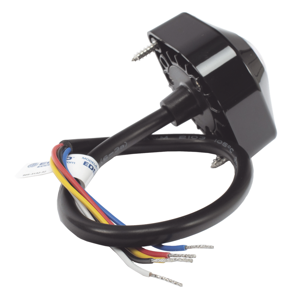 Estrobo Oculto de 6 LED, Ambar, Lente Transparente, Bisel Negro