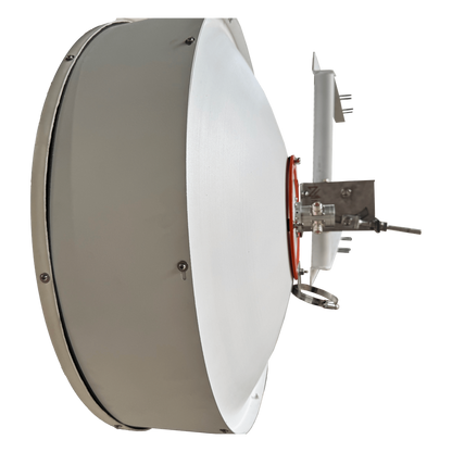 Antena Direccional / 2 ft / 5.9-7 GHz / Ganancia 32 dBi / SLANT de 45 ° y 90° / Incluye Jumpers con conector N-Macho a RPSMA / montaje y radomo