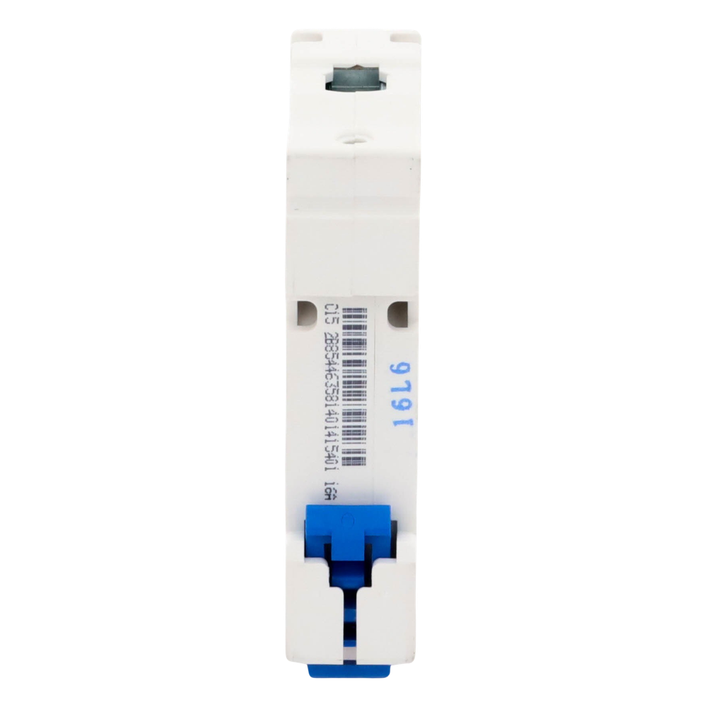 Pastilla para Riel Din, 1 Polo, 16 Amp, Vca:110/415v, 6kA, Catálogo: NXB631PC16.
