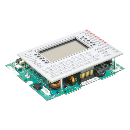 Unidad central de procesamiento con pantalla LCD de 640 caracteres y teclado QWERTY, en inglés, para panel de detección de incendio NFS2-3030
