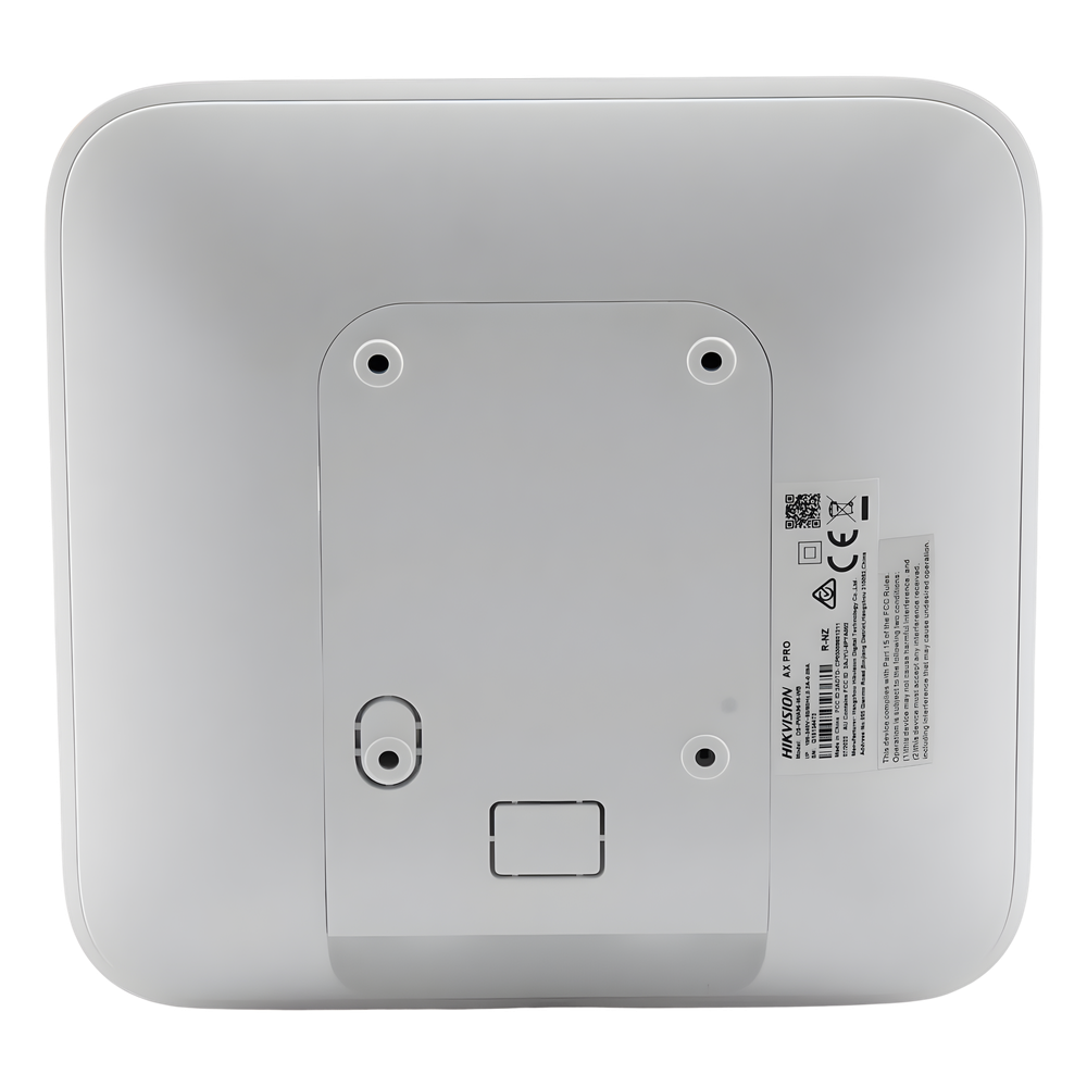 (AX PRO) Panel de Alarma Inalámbrico de Hikvision / Soporta 96 Zonas / GSM 3G/4G, Wi-Fi y Ethernet / Incluye Batería de respaldo / Compatible con los