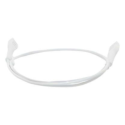 Mini Patch Cord Cat6 Ultra Slim 1 Metro (3.28 Pies) Blanco ? Ahorra Espacio sin Organizadores, con Bota Flexible