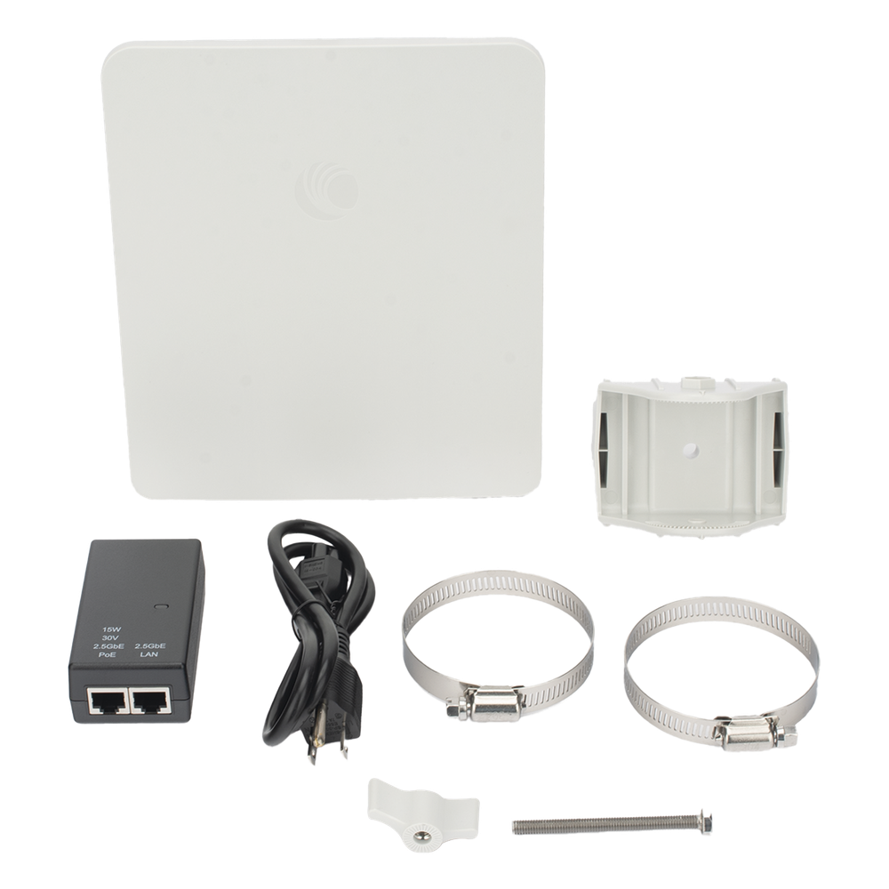 1 Gbps de capacidad / Suscriptor en 5 GHz / Force 4518 / 5 GHz / Antena Panel 18 dBi / Canales 20-40-80 MHz / MIMO 2x2 para una comunicación sin
