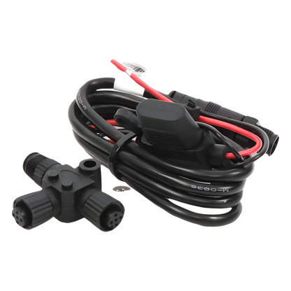 Cable de Alimentación NMEA 2000® / Incluye Cable de Alimentación y 1 Conector T / Compatible con Redes NMEA 2000